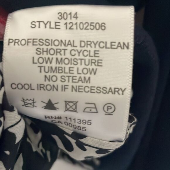 Tory Burch Cropped Navy Knit Jacket - Picture 7 of 7